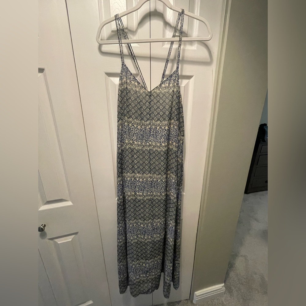 Madewell flows maxi dress size large